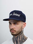 Бейсболка HOOD арт. 100-MWL002-NY028-NY Staten Island, NY (темно-синий)